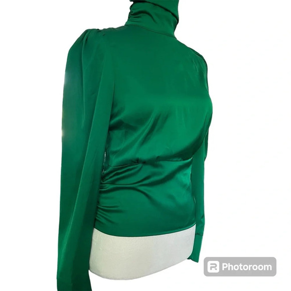 Never fully dressed Melissa tie back green top - Picture 4 of 9